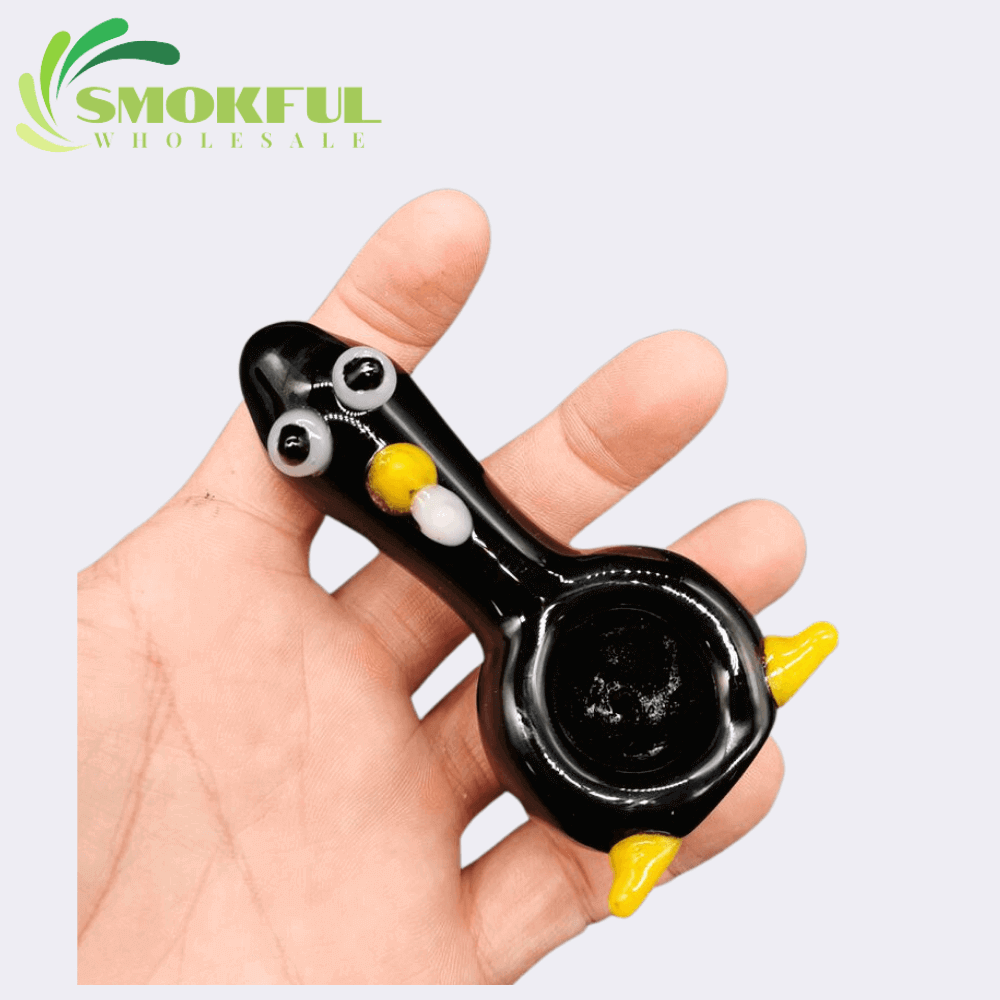 penguin-glass- smoking- pipe